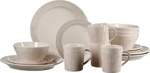 Набор столовых приборов из 16 предметов - на 4 персоны - бежевый - керамика Ritzenhoff & Breker