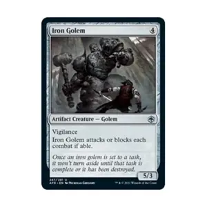 CCG Железный голем (U), MTG - Adventures in the Forgotten Realms