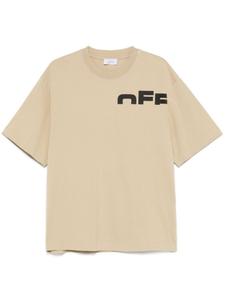 Футболка Shared с логотипом Off-White, нейтральный цвет