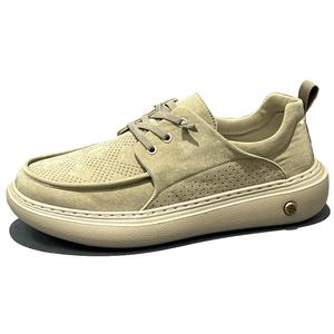 Низкие повседневные туфли мужские ZUOSAISI, Apricot