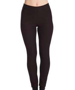 Брюки с высокой талией черного цвета Angel Apparel