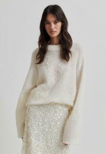 Джемпер Second Female Jumper, Tofu/White