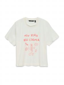 VERO MODA Футболка в белом цвете