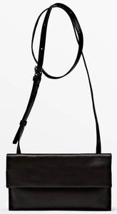 Сумка Massimo Dutti Nappa Leather Mini, коричневый