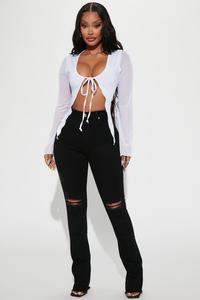Джинсы Fashion Nova FN24386WB11, черный
