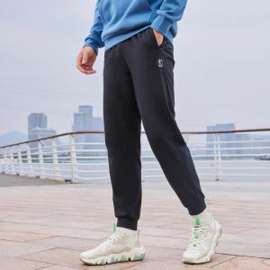 Мужские трикотажные спортивные штаны Qiaodan, Черный