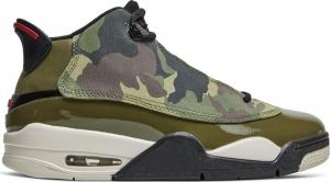Кроссовки Jordan Dub Zero GS Olive Camo, зеленый