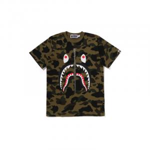 Футболка fw25 для подростков A BATHING APE, зеленый