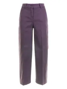 Брюки на пуговицах Via Masini 79, фиолетовый