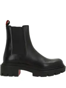 Челси на тракторной подошве Christian Louboutin, черный