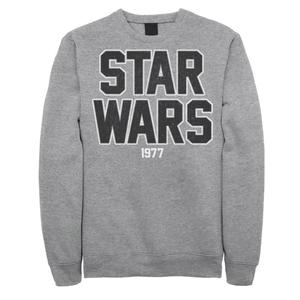 Мужские классические спортивные брюки с ярким логотипом «Звездные войны» 1977 года, флис Star Wars