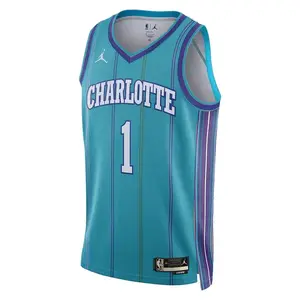 Майка Air Jordan Dri-FIT NBA Swingman Jersey 2023/24 'Charlotte Hornets LaMelo Ball', бирюзовый