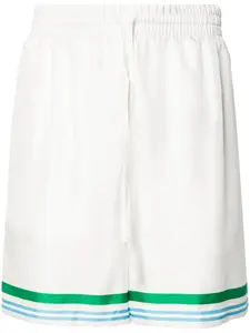 Шелковые шорты Le Jeu CASABLANCA, белый