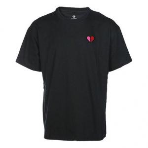 Футболка valentine's day t-shirt 'black' Converse, черный