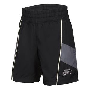Шорты (GS) Nike Sportswear Heritage Windrunner 'Black Dark Grey'