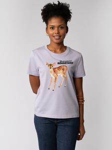 Футболка Underground Rehsistance в лавандовом цвете wat? Apparel