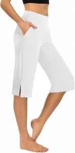 Женские спортивные капри для тренировок Mid Rise с карманом
