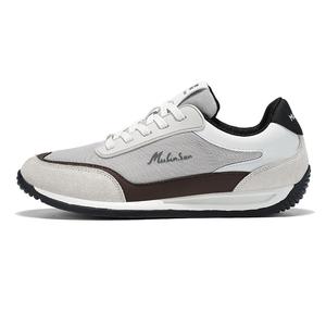 Mulinsen Дышащие низкие повседневные кроссовки мужские серые, цвет Gray