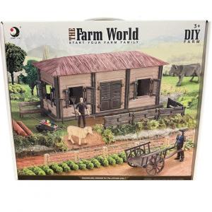 Большой Набор Фермерского Ранча Фермерский Дом Для Сборки Фермерской Коровы Inna marka