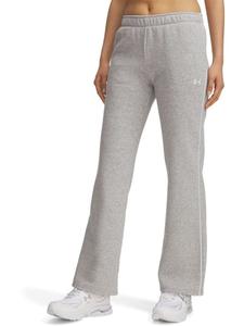Спортивные брюки Rival Piped Fleece Pant серого цвета Under Armour