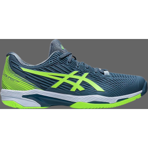 Кроссовки solution speed ff 2 'steel blue hazard green' Asics, синий