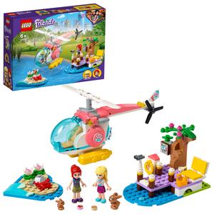 LEGO Friends, блоки, ветеринарно-спасательный вертолет, 41692