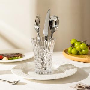 Modengzhufu набор столовых приборов из нержавеющей стали, 3 предмета: нож, вилка и ложка, основной обеденный нож