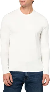 HUGO Мужской однотонный вязаный свитер с круглым вырезом