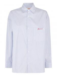 Рубашка из хлопка Fiorucci, синий