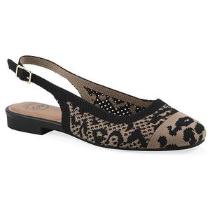 Женские балетки Bonie на ремешке White Mountain, Leopard Multi Fabric