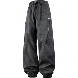 Повседневные брюки Unisex Moderate Cuffed Jeep, camouflage stone серый-fleece-lined