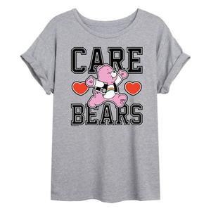 Футболка оверсайз Care Bears для подростков Licensed Character, серый