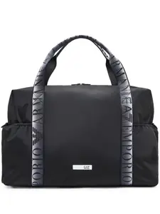 Дорожная сумка с логотипом Ea7 Emporio Armani, черный