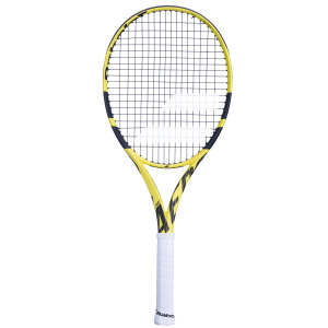 Теннисная ракетка Babolat - Pure Aero 300 г, темно-серый/неоново-желтый/черный