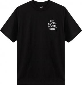 Футболка Anti Social Social Club Kkoch Tee 'Black', черный