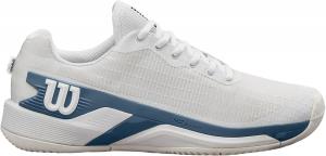 Мужские теннисные кроссовки Wilson Mens Rush Pro Extra Duty, белый/голубой