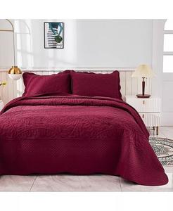 Комплект одеял большого размера из 100 % хлопка — Queen MarCielo, красный