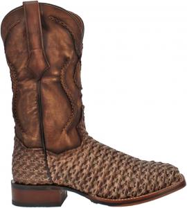 Мужские повседневные ботинки Dan Post Stanley с квадратным носком, средней высоты, коричневые, коричневый