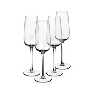 Набор бокалов для шампанского Villeroy & Boch Afina, 4 предмета, 120 мл, прозрачный