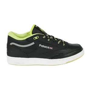 Кроссовки Palace x Club C Mid 2 Reebok, черный