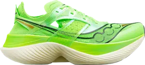 Кроссовки Saucony Endorphin Elite Slime, зеленый