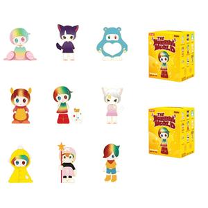 POP MART Shioya Yosuke, Wonder Planet Collection, бейдж мистери бокс сингл слепой бокс/полный бокс 9 шт