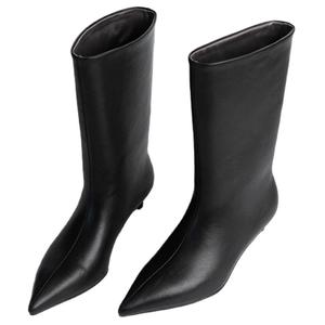 Echo&yolo Бордовые и серебристые женские ботильоны, цвет Silver