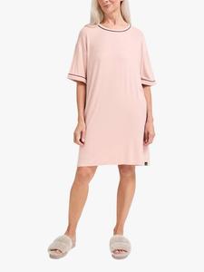 Бамбуковая классическая футболка-ночнушка Nightdress Pretty You London, Pink