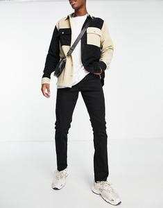 Jack & Jones Intelligence - Glenn - узкие зауженные джинсы черного цвета