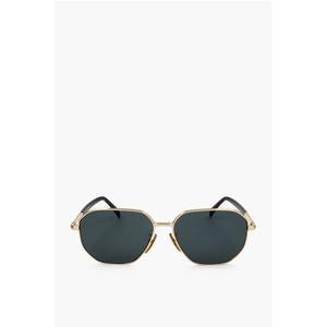 Солнцезащитные очки в металлической оправе David Beckham, Black