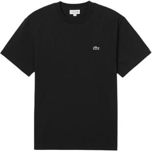 Футболка хлопковая с нашивкой-логотипом LACOSTE, 031/Черный