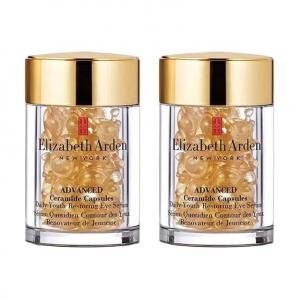 Yilishabaiyadun Golden Gel одноразовые капсулы для глаз с эссенцией церамид для упругости и лифтинга уменьшение морщин Elizabeth Arden, 60 capsules*2