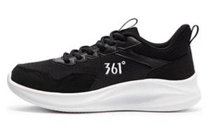 Кроссовки женские с низким верхом, черный/белый 361°