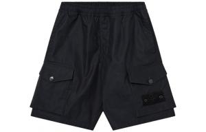 Шорты-карго мужские Stone Island Ghost Pieces, черный